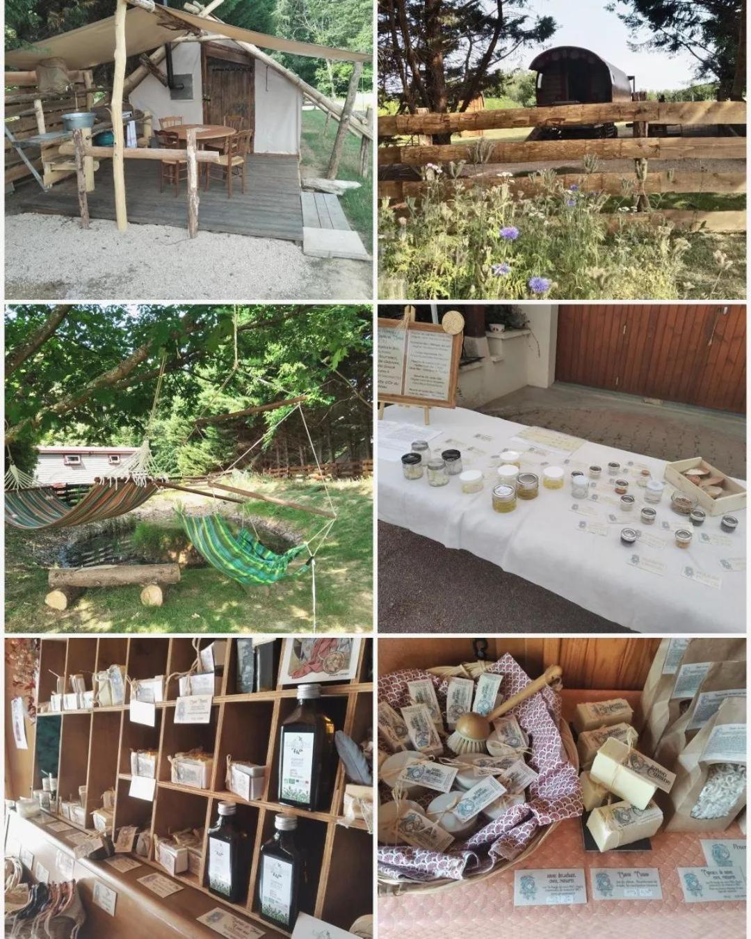 Tente Trappeur Ada, Au Jardin De La Vouivre Saint-Vincent-en-Bresse Екстериор снимка
